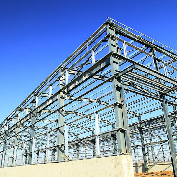 prefabricated crane steel structure workshop