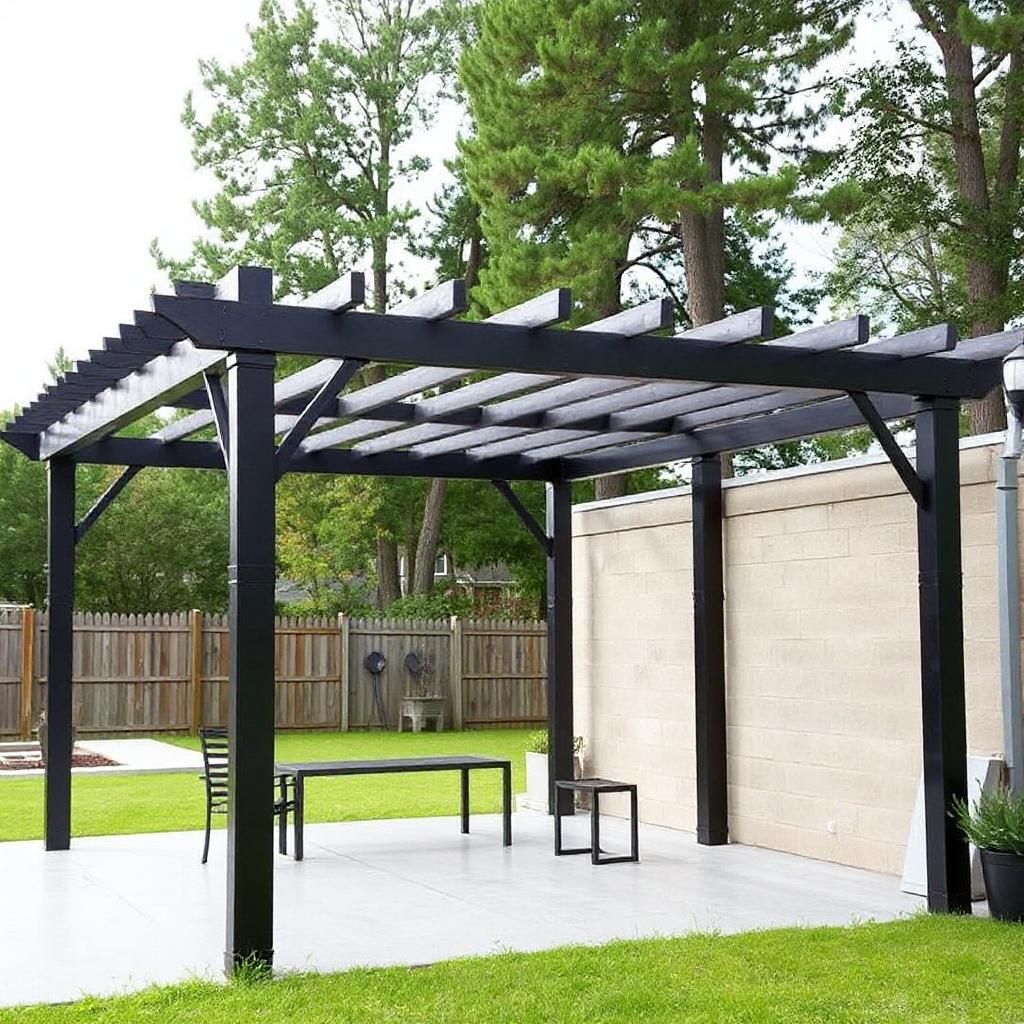 Metal and Iron Pergola Manufacturer