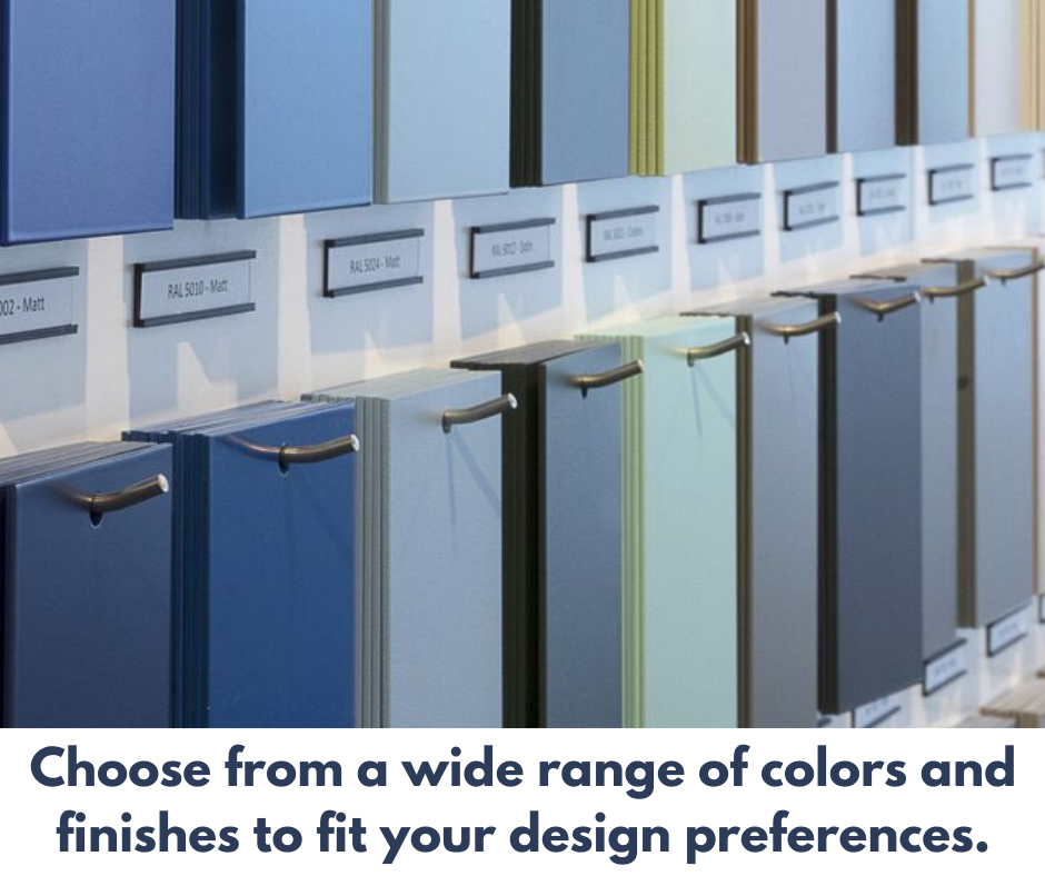 Color Options for Aluminium Partition