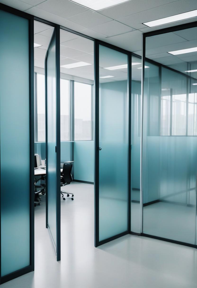 Double-Glazed Aluminum Partitions