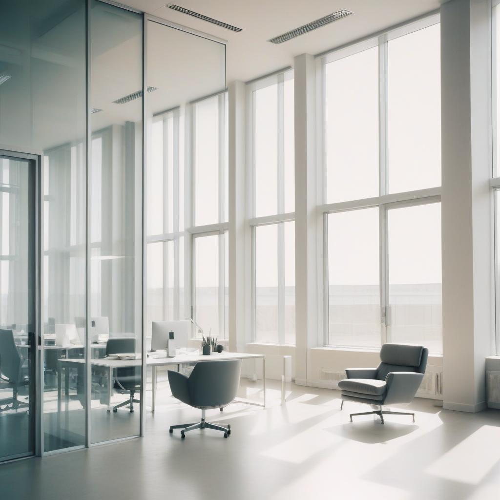 Durable aluminium windows and doors installed in a large industrial facility for functionality and resilience.