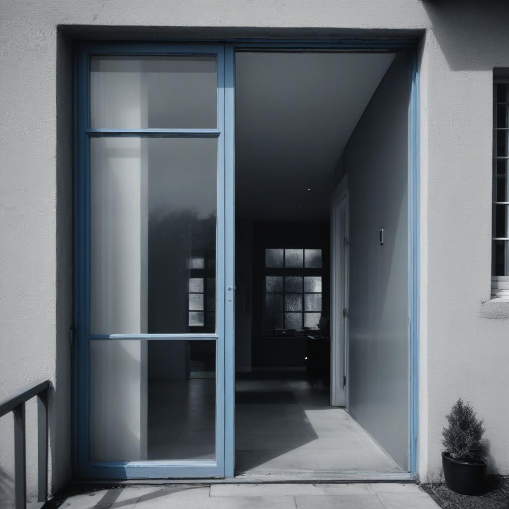 Modern aluminium windows and doors in a stylish residential home, offering elegance and functionality.